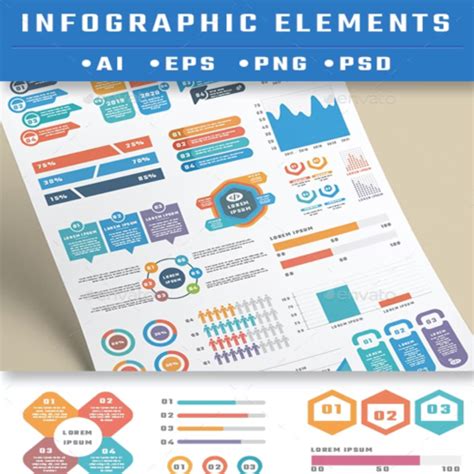 Infographic Elements MasterBundles