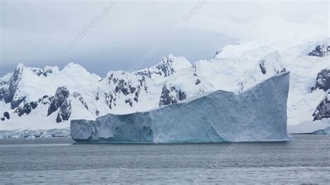 Antarctic coast and icebergs - Stock Video Clip - K008/8629 - Science ...