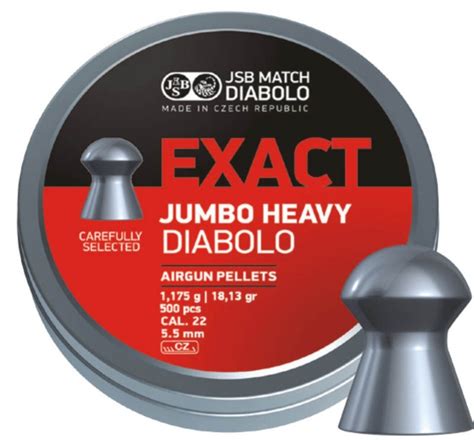 Diabolo Jsb Exact Jumbo Heavy Ks Kal Mm Armysoft Sk