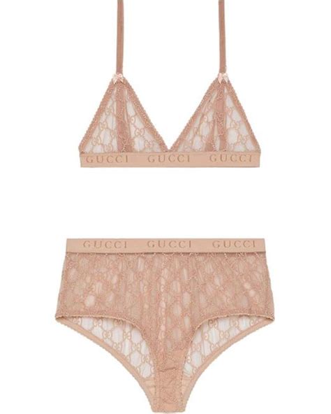 Gucci GG Tulle Lingerie Set Save 69 Lyst