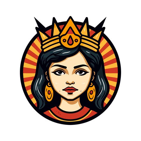 Chicano Girl Logo Design Illustration A Fusion Of Art And Culture