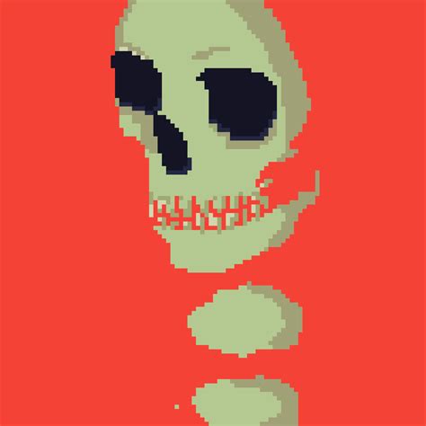 Pixilart Skull By Jbms61305