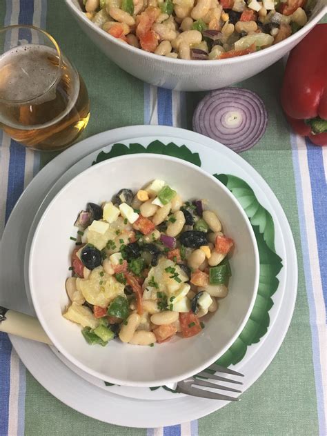 Las Recetas De Martuka Empedrat O Ensalada De Alubias Blancas