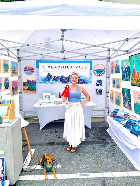 Art On Main 2022 Hendersonville NC Veronica Vale Art