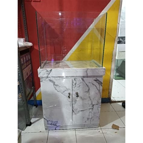 Jual Aquarium Set Kabinet Ukuran 60 40 50 Shopee Indonesia