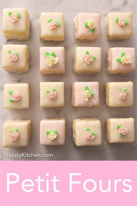 perfect petit fours recipe tutorial rose bakes find