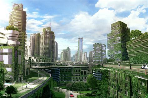 Eco city by zearz on DeviantArt