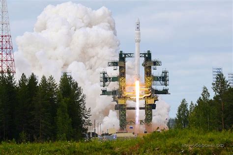 Angara 12 Launches Satellite For Russian Aerospace Forces