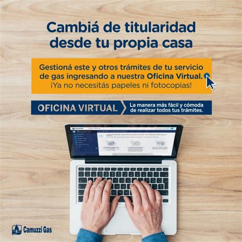 Ya Pod S Hacer El Cambio De Titularidad Online Camuzzi Gas