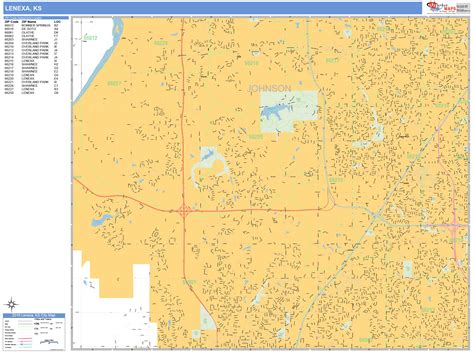 Lenexa Ks Zip Code Map Map