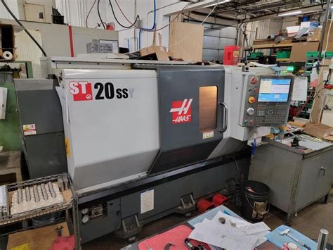 Haas ST 20SSY CNC Turning Center With 5000 RPM SS Spindle Live Milling