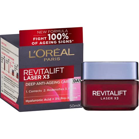 Loreal Revitalift Face Cream Laser Day Cream 50ml Woolworths