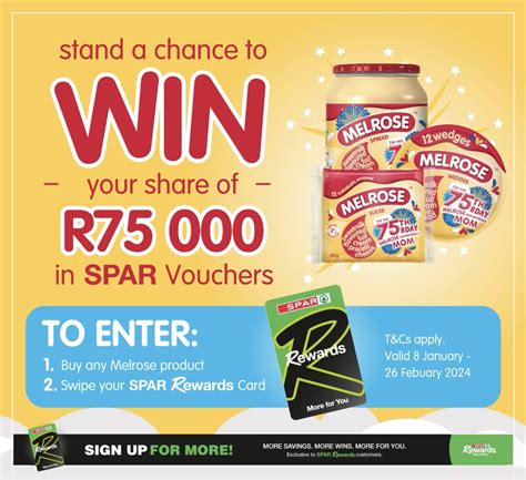 Melrose Back To School SPAR Rewards Competition 2024 South Africa