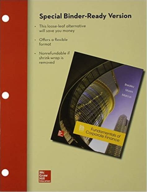 Amazon Fundamentals Of Corporate Finance The Mcgraw Hill Irwin