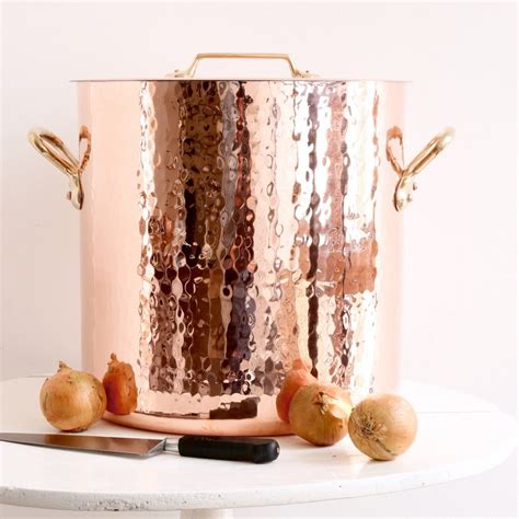 Marmite Copper Stock Pot Extra Large Copper Pots Display Copper