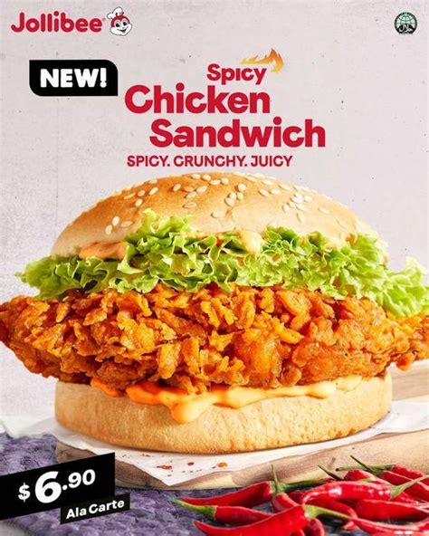 Jollibee Spicy Chicken Sandwich