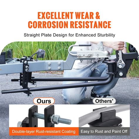 VEVOR Weight Distribution Hitch, 1,000 lbs Weight Distributing Hitches