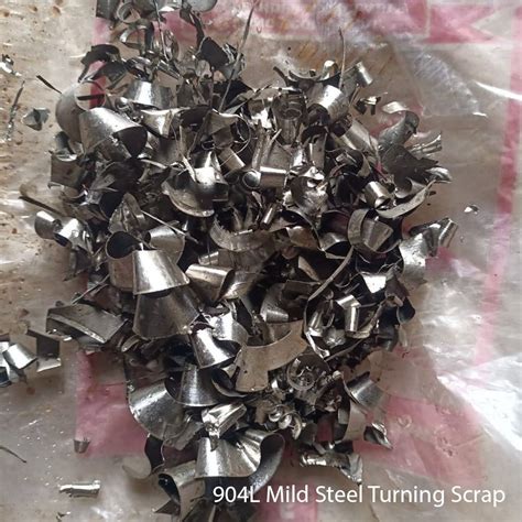 Silver L Stainless Steel Turning Scrap For Metal Industry