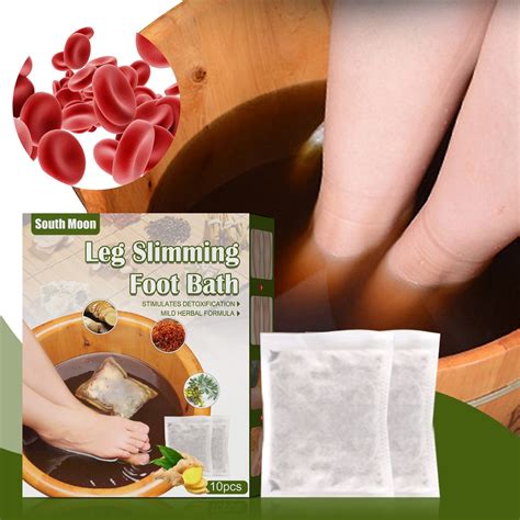 South Moon 20Pcs Foot Bath Bags Leg Slimming Bath Herbal Foot Soak