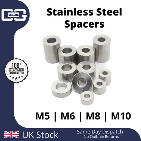 Stainless Steel Spacer Standoff Collar Stand Off Spacers M5 M6