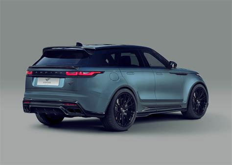 Aspire Design Gives The Range Rover Velar A Wider Stance Carscoops