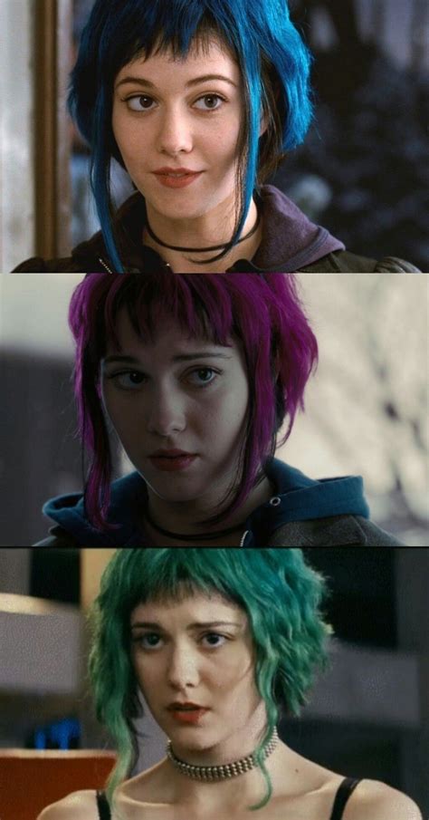 Scott Pilgrim Comic Scott Pilgrim Vs The World Ramona Flowers Hair