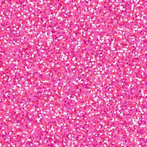 Seamless Magenta Pink Glitter Texture Shimmer Background Stock Vector