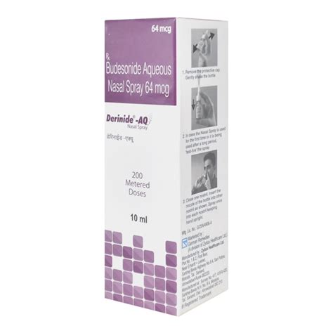 Derinide Aq Nasal Spray Ml Price Uses Side Effects Netmeds