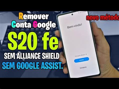 Novo Remover Conta Google Samsung S Fe Sem Alliance Shield Sem