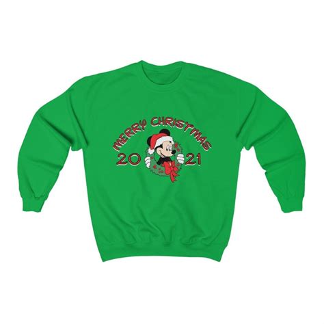 Mickey Mouse 2021 Christmas Sweater, Mickey Crew, Disney Christmas ...