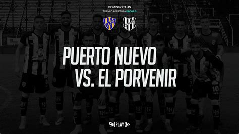 En Vivo Puerto Nuevo Vs El Porvenir Primerac Youtube