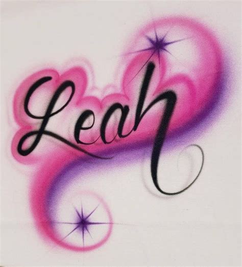 Custom Airbrush Name T Shirt Design