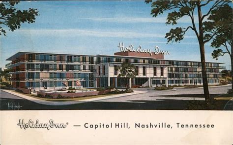 Holiday Inn of Nashville-Capitol Hill Tennessee Postcard