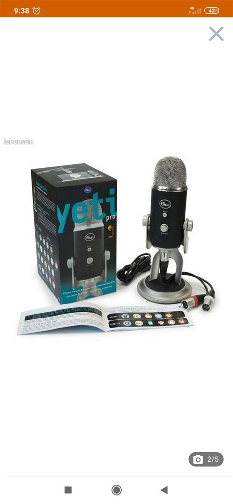 yeti pro blue microphones yeti pro audiofanzine