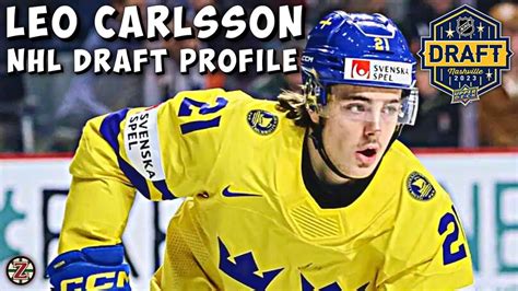 Leo Carlsson Is A Stud Spokedz S Nhl Draft Prospect Profiles