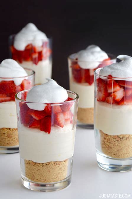 Easy No Bake Cheesecake Parfaits Just A Taste