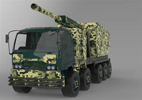 ARMY TRUCK | CGTrader