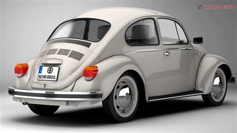 Volkswagen Beetle 2003 Ultima Edicion 3D Model CGTrader