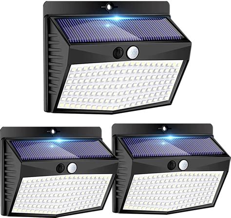 luce solare led esterno SEZAC 42 LED 3 modalità luce solare