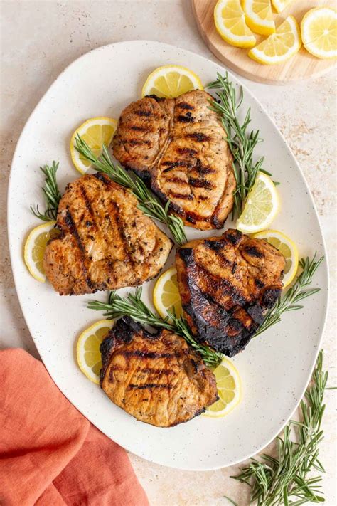 Grilled Rosemary Pork Chops Carmy Easy Healthy Ish Recipes