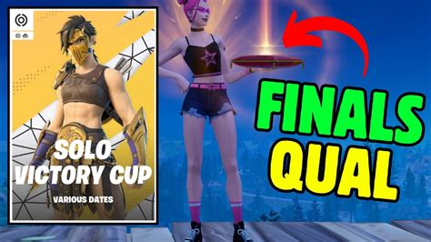 Fortnite Live Solo Victory Cup Into Ranked Playing With Viewers