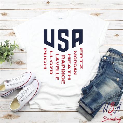 Uswnt Shirt United States Womens National Soccer Team Shirt Teezill