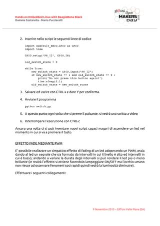 Primi Passi Con La Scheda Beaglebone Black Pdf