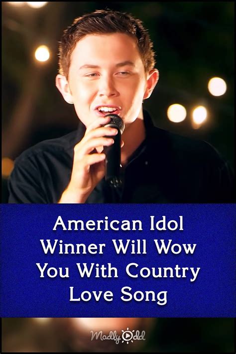 American idol winner will wow you with country love song – Artofit