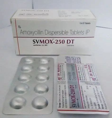 Amoxicillin Dispersible Tablets Ip Mg At Rs Strip Amoxil In