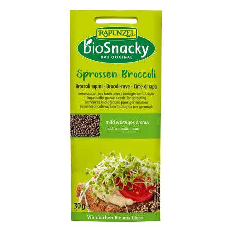 Rapunzel Sprossen Broccoli Biosnacky G