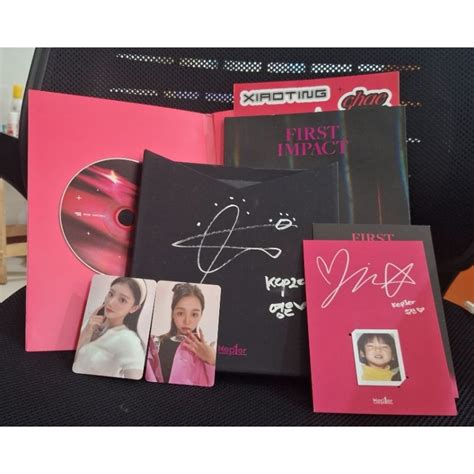 Jual Kep1er 1st Mini Album First Impact Mwave Signed Album Fullset