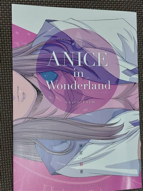 超音戦士ボーグマン アニス ファーム 同人誌 Anice In Wonderland 麻宮騎亜きくちみちたか菊池通隆 Y7k1コミケ