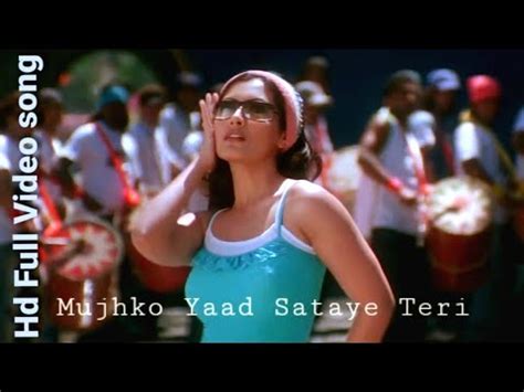 Mujhko Yaad Sataye Teri Phir Hera Pheri Full Hd Video YouTube