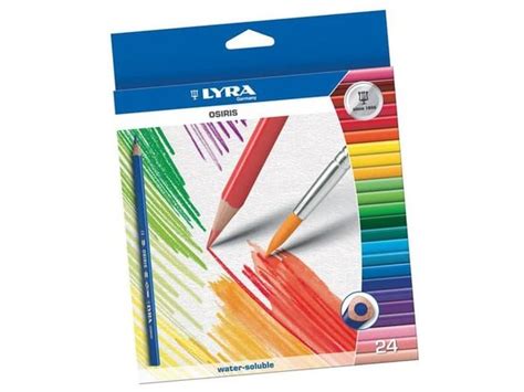 Jual Lyra Osiris 24 Colour Water Soluble Pencil Warna Germany Di